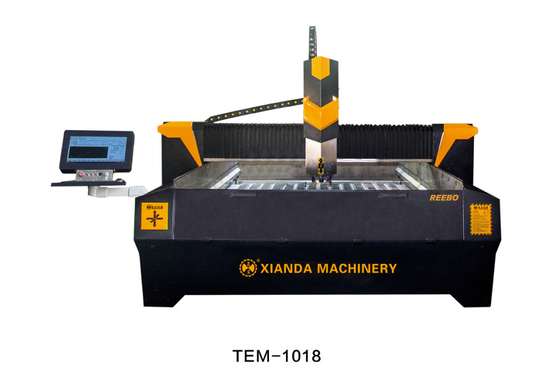 เครื่องแกรฟ์หินหินศพ CNC การทํางานที่มั่นคง