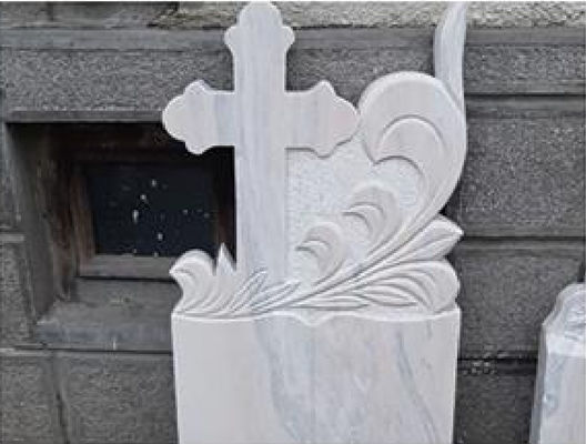 เครื่องแกรฟ์หินหินศพ CNC การทํางานที่มั่นคง