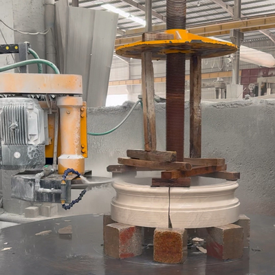 CNC Column Cap & Base Profiling Machine สําหรับการปรับรูปร่างและการตัดที่แม่นยํา