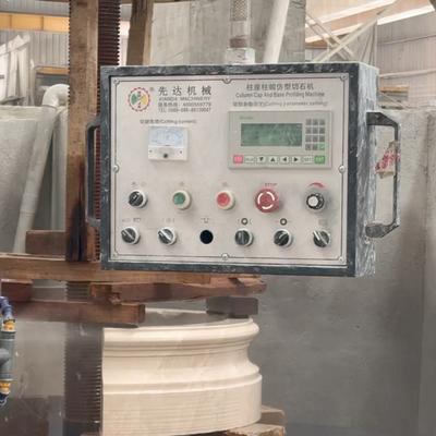 CNC Column Cap & Base Profiling Machine สําหรับการปรับรูปร่างและการตัดที่แม่นยํา