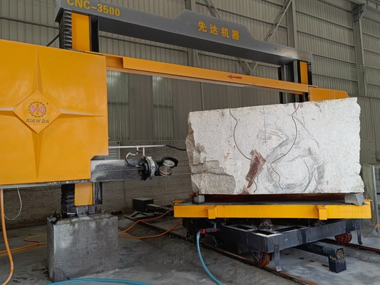 เครื่องเจาะสายเพชร CNC ความแม่นยําสูง สําหรับการตัดและตัดหินมาร์บอร์และแกรนิต