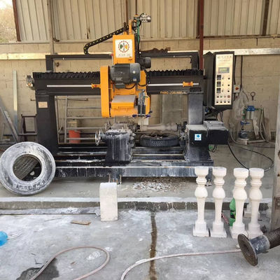 เครื่องตัดบัลลัสเตอร์ประสิทธิภาพสูง 4PCS พร้อม PLC / CNC การควบคุมและ 500mm Max การประมวลผลกว้างสําหรับการทําหิน