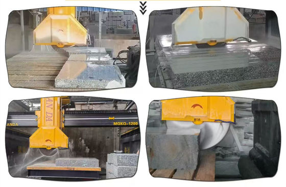 เครื่องตัดบล็อกกลางสี่คอลัมน์ความเร็วสูง 29/37kw พลังงานรวมสําหรับการตัดแม่นยํา
