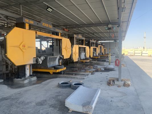 15KW Spindle CNC Diamond เครื่องเจาะสายเดียว