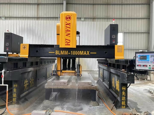 เครื่องตัดและบดแบบเส้น 3 แกน CNC Bridge Type