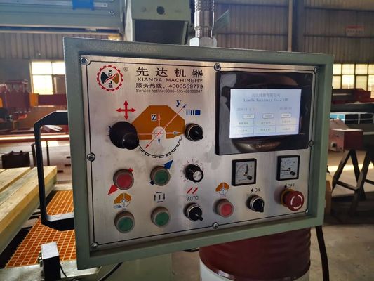 เครื่องตัดหินสะพานที่บูรณาการ ไม้เจาะ CNC เครื่องฉลาก Cutter หินศพ