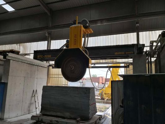 Automatic Bridge Multiblade Block Cutter with Max Blade Diameter 2800mm and Max Processing Length 3600mm for Granite Marble