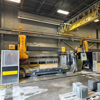 Trend 600 & Promote 600 เครื่องตัดสะพานอัจฉริยะ 5 แกน - การแปรรูปหินที่แม่นยำถูกนิยามใหม่