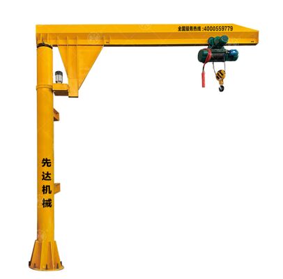 เครนยกหินแบบแขนเดี่ยว 1 ตัน อุปกรณ์ยกของหนักสำหรับแปรรูปหิน