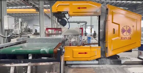 เครื่องเลื่อยลวด CNC แนวตั้งสำหรับขอบทางโค้ง