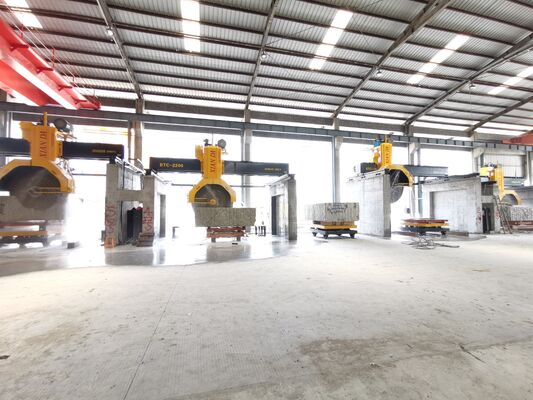 เครื่องตัดสายพานขนาด 2500mm/2800mm สําหรับการแปรรูปหินเมอร์บล็อกขนาดใหญ่