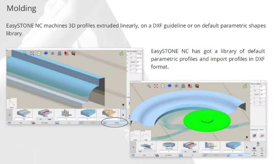 เครื่องตัดหิน 5 แกน พร้อมระบบ DDX