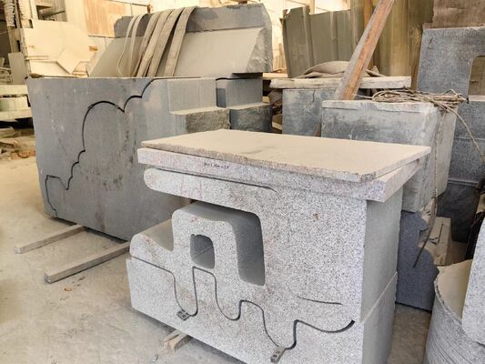 เครื่องตัดหินสายเพชร CNC สมาร์ท มีสี่สปินด์ลิงเคจ ความมั่นคงสูง เครื่องความปลอดภัยสูงสําหรับหินแกรนิต