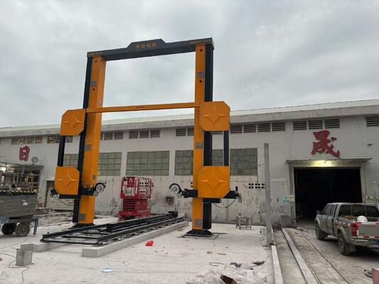 เครื่องเลื่อยสายเพชร CNC พร้อมขนาดการประมวลผลสูงสุด 3500*3000*1800 มม. และมอเตอร์หลัก 11 กิโลวัตต์ สำหรับตัดหิน