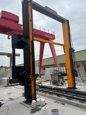 เครื่องเลื่อยสายเพชร CNC พร้อมขนาดการประมวลผลสูงสุด 3500*3000*1800 มม. และมอเตอร์หลัก 11 กิโลวัตต์ สำหรับตัดหิน