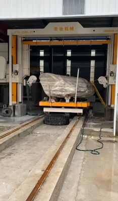 เครื่องเลื่อยสายเพชร CNC พร้อมขนาดการประมวลผลสูงสุด 3500*3000*1800 มม. และมอเตอร์หลัก 11 กิโลวัตต์ สำหรับตัดหิน