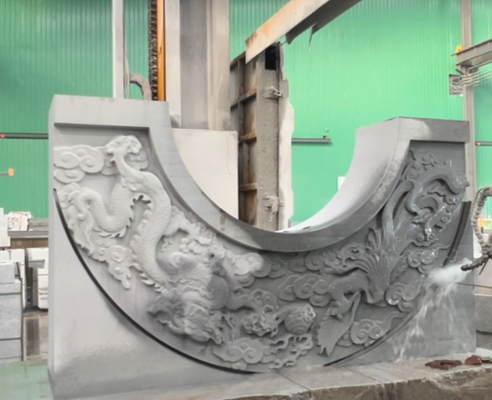 เครื่องเจาะสายเพชร CNC ที่มีสี่สปินด์สําหรับขนาดการประมวลผลสูงสุด 3000x2000x1500 มิลลิเมตร, รับรอง CE และ ISO9001