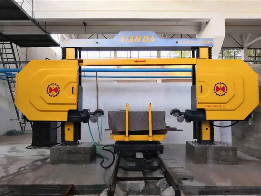Xianda Discovery 5 Axis CNC เครื่องตัดสายเพชรเพชรสําหรับหินแกรนิตมาร์บเมอร์ 3D Arc Column Shaping Stone
