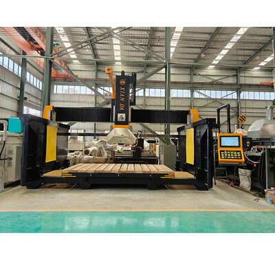 เครื่องตัดสะพาน CNC 5 แกน โปรโมท 900 เครื่องเจาะหินแกรนิตความแม่นยําสูง