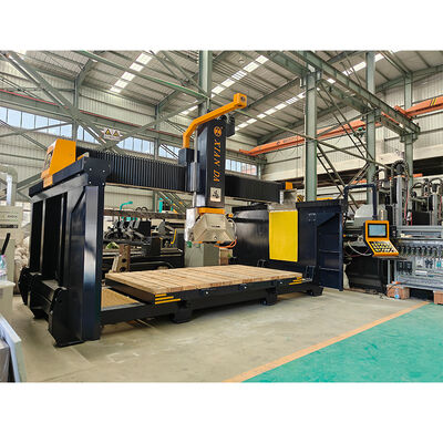 เครื่องตัดสะพาน CNC 5 แกน โปรโมท 900 เครื่องเจาะหินแกรนิตความแม่นยําสูง