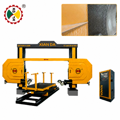 XIANDA ความเร็วสูง 4 แกน CNC เครื่องเจาะสายเพชรสําหรับการตัดแม่นยําของหิน