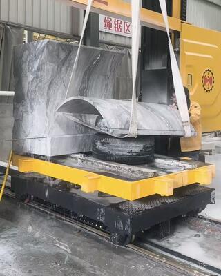XIANDA ความเร็วสูง 4 แกน CNC เครื่องเจาะสายเพชรสําหรับการตัดแม่นยําของหิน