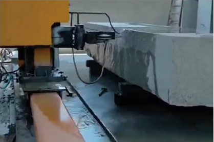 Max Wire Length 3500 Mm Diamond Wire Saw Machine Incorporating High Cutting Precision and Overload Protection Safety Features for Industrial