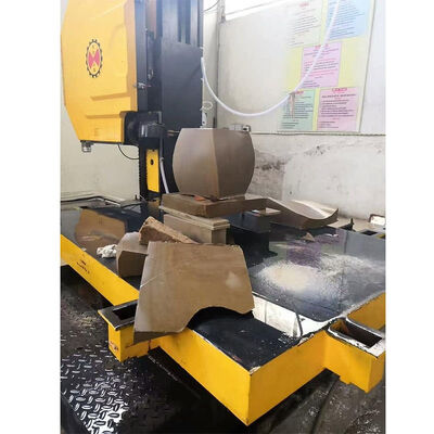 เครื่องเลื่อยลวดเพชร CNC 5 แกนอัตโนมัติสำหรับการตัดและสร้างบล็อกหินอ่อนหินแกรนิต