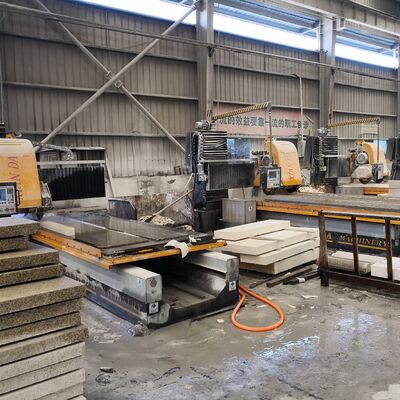 เครื่องทําโปรไฟล์เส้นหิน PLC สําหรับการตัดเส้นทรงพิเศษแกรนิตมาร์บี้