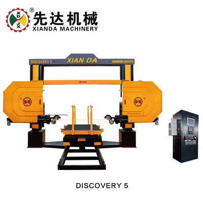 เครื่องเลื่อยสายเพชร CNC 5 แกน พร้อมมอเตอร์หลัก 11kw สำหรับการแปรรูปรูปทรง 3 มิติในหินอ่อนและหินแกรนิต