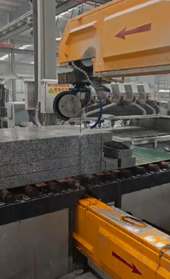 เครื่องเลื่อยสายเพชรอัตโนมัติแนวตั้ง CNC สำหรับแปรรูปหินแกรนิตและหินอ่อน