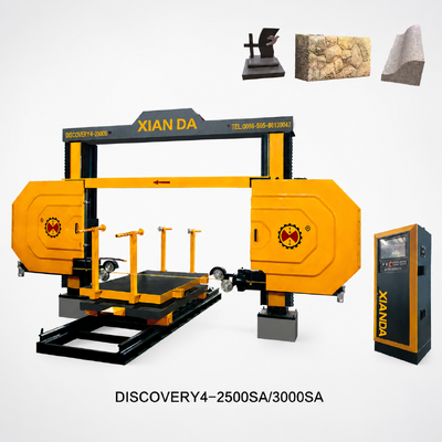 2026 Xianda เครื่องแปรรูปหิน CNC Diamond Bead Wire Rock Saw Granite Marble Profiling Cutting Machine พร้อมใบรับรอง CE