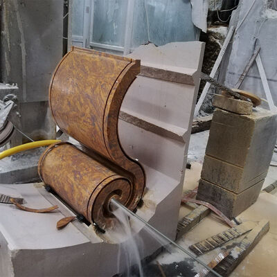 เครื่องเลื่อยสายเพชร CNC 4 แกนสำหรับการตัดหินรูปทรงซับซ้อน