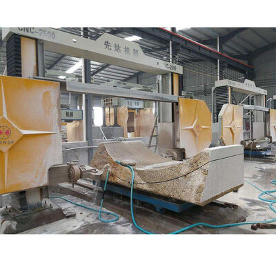 เครื่องเลื่อยลวดเพชร CNC สำหรับงานหนักสำหรับการจัดทำโปรไฟล์บล็อกหินขนาดใหญ่และการตัดรูปร่างพิเศษ