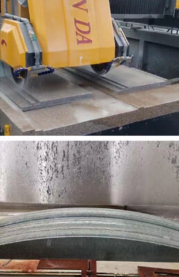 CNC Bridge Type Linear Cutting and Milling Machine with 3 Axis CNC System for Max 3500mm Processing Length and CE ISO9001 Certification เครื่องตัดและบดแบบเส้นตรง CNC แบบสะพาน 3 แกน ระบบ CNC สําหรับความยาวในการประมวลผลสูงสุด 3500 มม และมีการรับรอง CE ISO9001