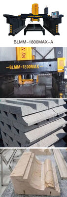 เครื่องตัดและบดเส้น CNC แบบสะพานสําหรับหินแกรนิตมาร์มเบอร์
