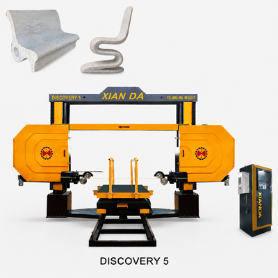 เครื่องเลื่อยสายเพชร CNC 5 แกน DISCOVERY สำหรับการขึ้นรูปและตัดบล็อกหินแกรนิตอ่อน