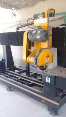 เครื่องตัดราวระเบียง CNC สองชิ้นสำหรับหินแกรนิตหินอ่อน