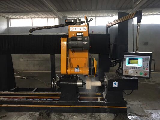 เครื่องตัดราวระเบียง CNC สองชิ้นสำหรับหินแกรนิตหินอ่อน