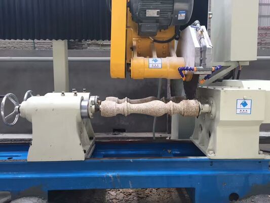 PLC / CNC การควบคุมสอง PCs Baluster เครื่องตัดสําหรับหินแกรนิตมาร์บี้