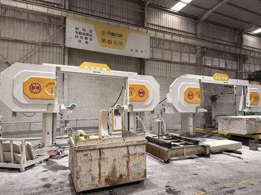 เครื่องเลื่อยลวดเพชร CNC 4 แกน พร้อมขนาดการแปรรูปสูงสุด 2500*3000*1500 มม. และชุดเกียร์ทดความแม่นยำสูงและเซอร์โวมอเตอร์