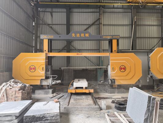 เครื่องเลื่อยลวดเพชร CNC 4 แกน พร้อมขนาดการแปรรูปสูงสุด 2500*3000*1500 มม. และชุดเกียร์ทดความแม่นยำสูงและเซอร์โวมอเตอร์