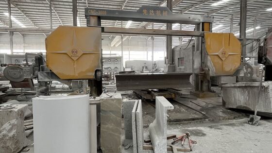 เครื่องเจาะสาย CNC หมุนย้ายขนาดใหญ่ สายโค้ง, สายคอลัมน์และผลิตภัณฑ์หินฝังศพ (3000*3000*1500MM)