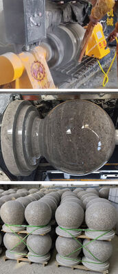 Round Ball Polishing Machine For Marble Granite