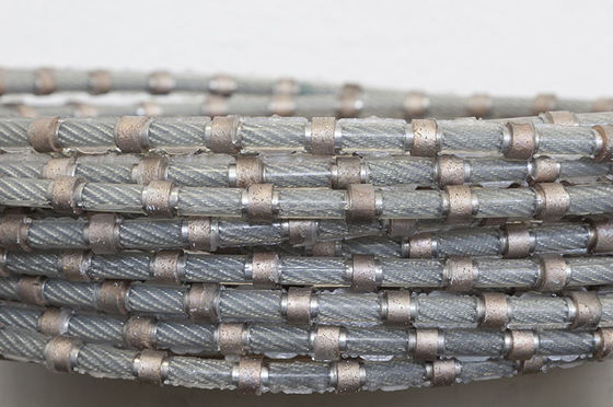 เครื่องมือทำโปรไฟล์หินแกรนิตเพชรลวดเลื่อยตัดหิน 8.8mm