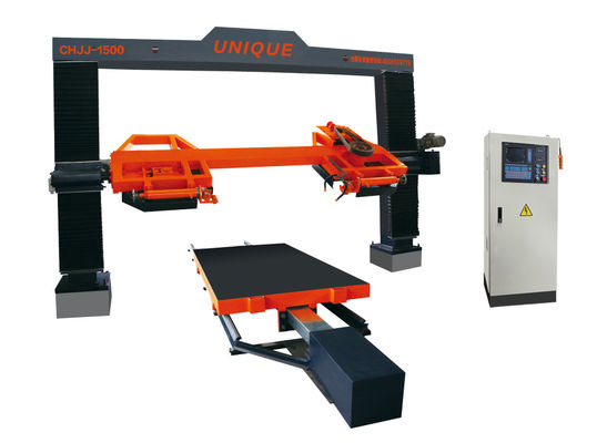 เครื่องตัดหินแผ่นกลม เครื่องแกะสลักหิน CNC Router
