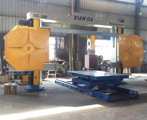 เครื่องตัดโปรไฟล์หินเลื่อยลวดเพชร 11kw