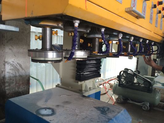 เครื่องขัดพื้นหินกลม PLC สำหรับการประมวลผลคอลัมน์กลวง