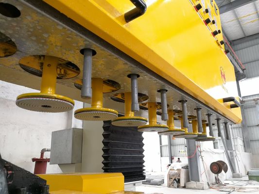 เครื่องขัดพื้นหินกลม PLC สำหรับการประมวลผลคอลัมน์กลวง