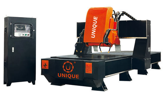 CNC 3 แกนเครื่องตัดเชิงเส้นสำหรับการประมวลผลราวบันได